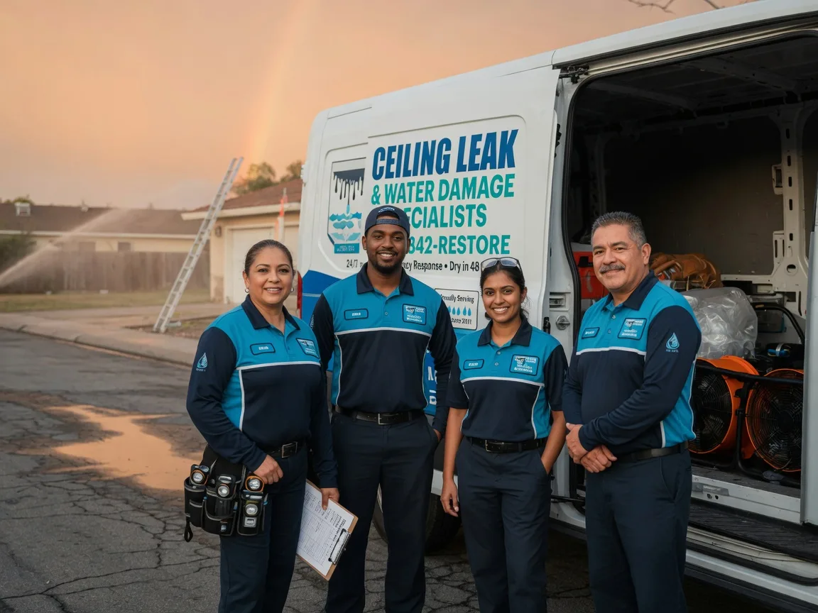 Ceiling Leak Cleanup company in Sussex, VA