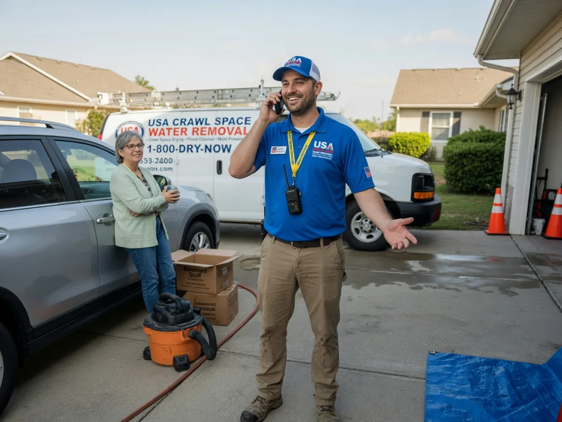 Crawl Space Water Removal Sussex, VA FAQs